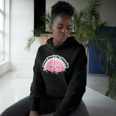 Peace of Mind Valentine Hoodie – Cozy Self-Love Edition